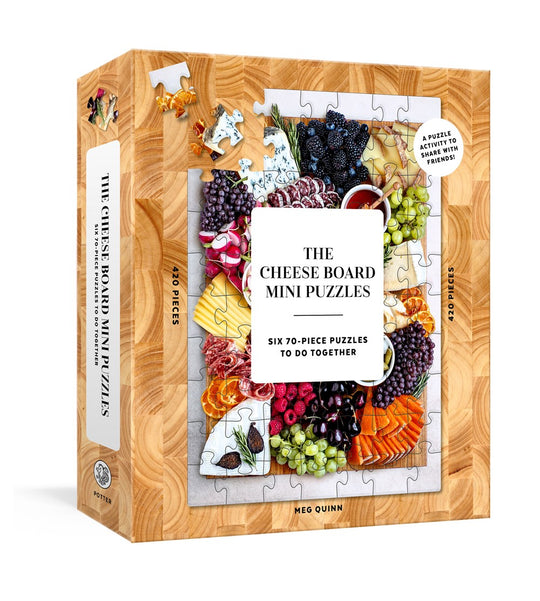The Cheese Board Mini Puzzles : Six 70-Piece Puzzles to Do Together