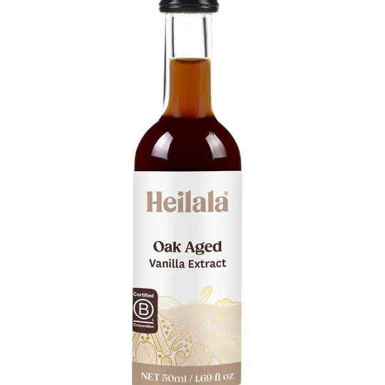 Oak Aged Vanilla Extract from Heilala Vanilla | 1.69 fl.oz. jar
