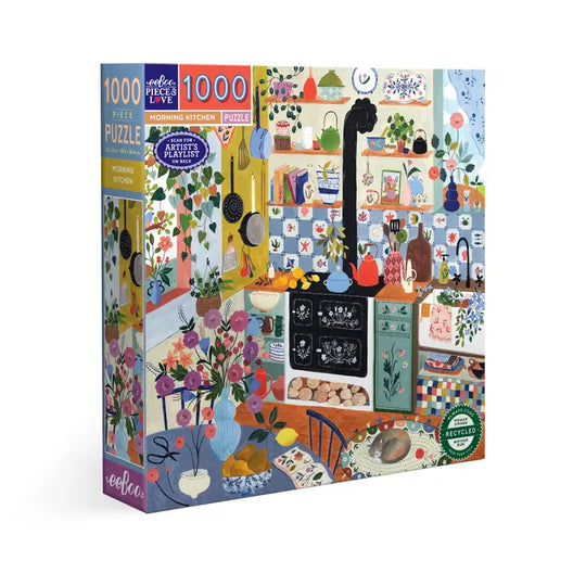 Morning Kitchen 1000 Piece Square Puzzle