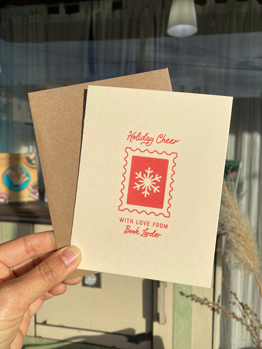 Book Larder Holiday Greeting Card