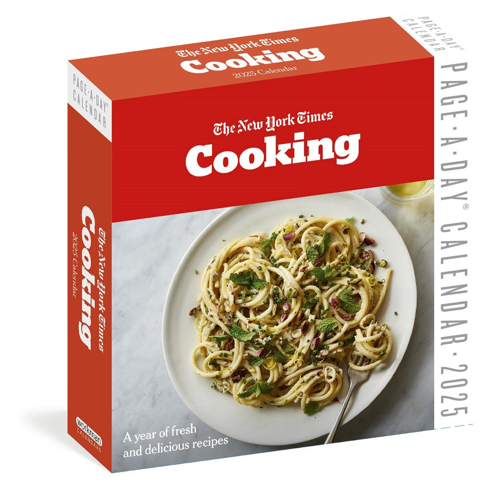 The New York Times Cooking PageADay® Calendar 2025 Fresh, Deliciou