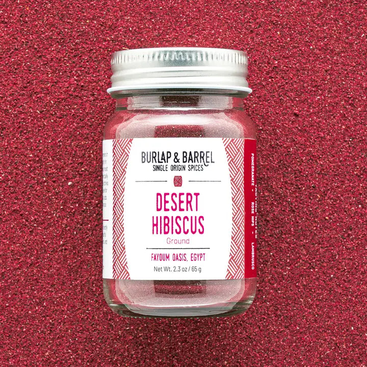 Desert Hibiscus (Sorrel, Flor De Jamaica) | 2.3 oz glass jar – Book Larder