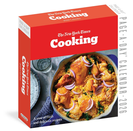 New York Times Cooking Page-A-Day® Calendar 2026 : A Year of Fresh and Delicious Recipes