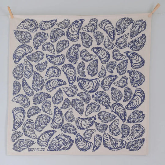 Oversized Oyster Tea Towel