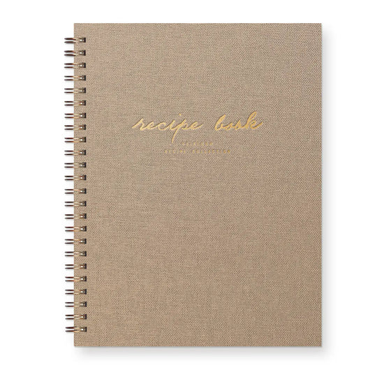 Heirloom Recipe Book with Linen Cover