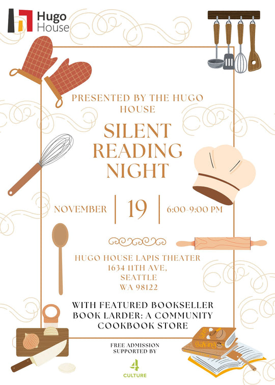 Silent Reading Night at Hugo House: "Cozy and Comforting" (FREE)