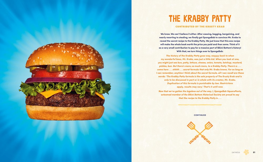 The Official SpongeBob SquarePants Cookbook – Book Larder