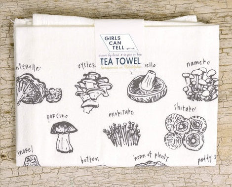 Mushroom Tea Towel 